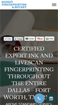 Mobile Screenshot of budgetfingerprinting.com